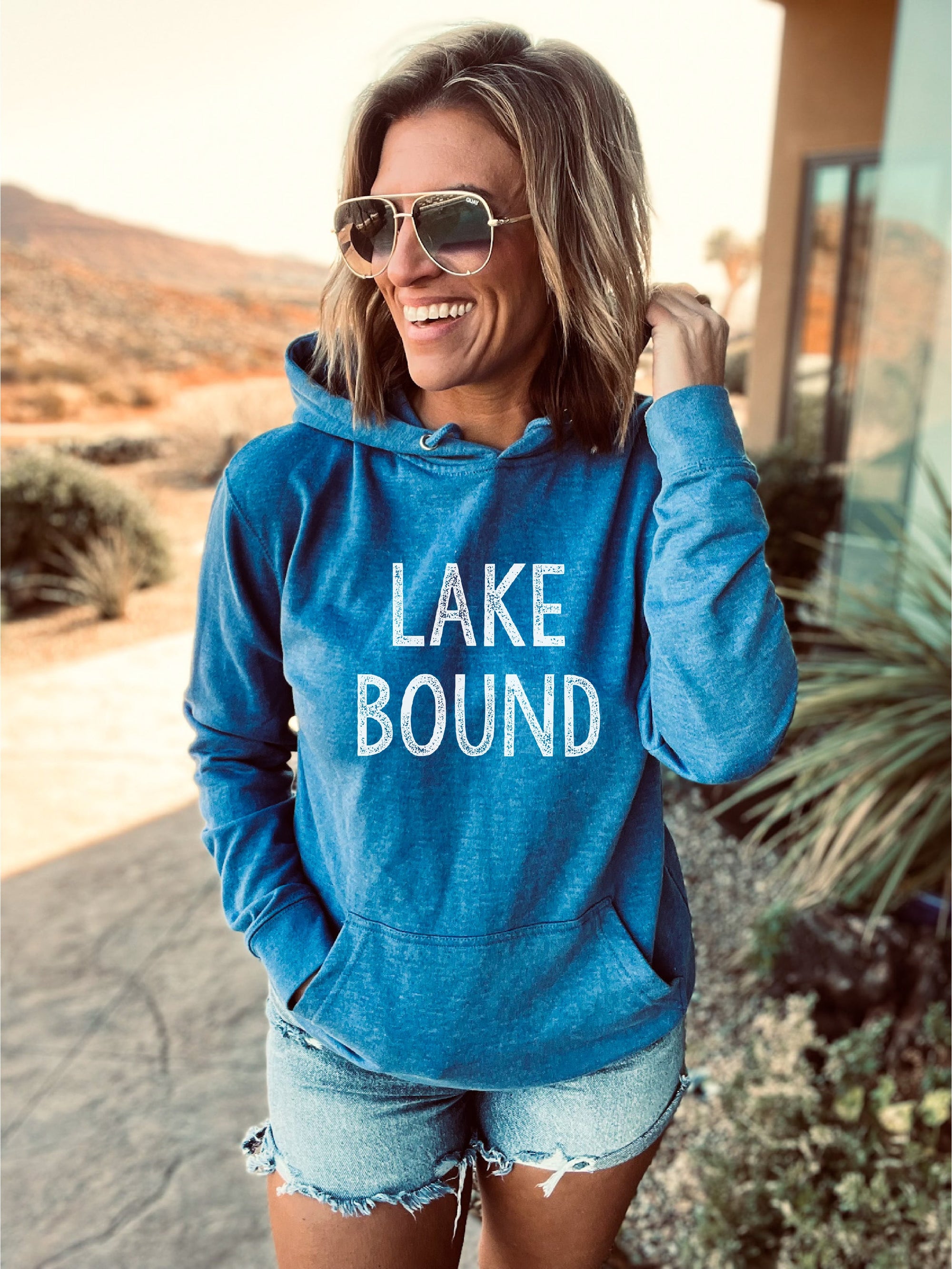 Lake bound french terry hoodie Lake French Terry raglan Cotton heritage French Terry raglan 