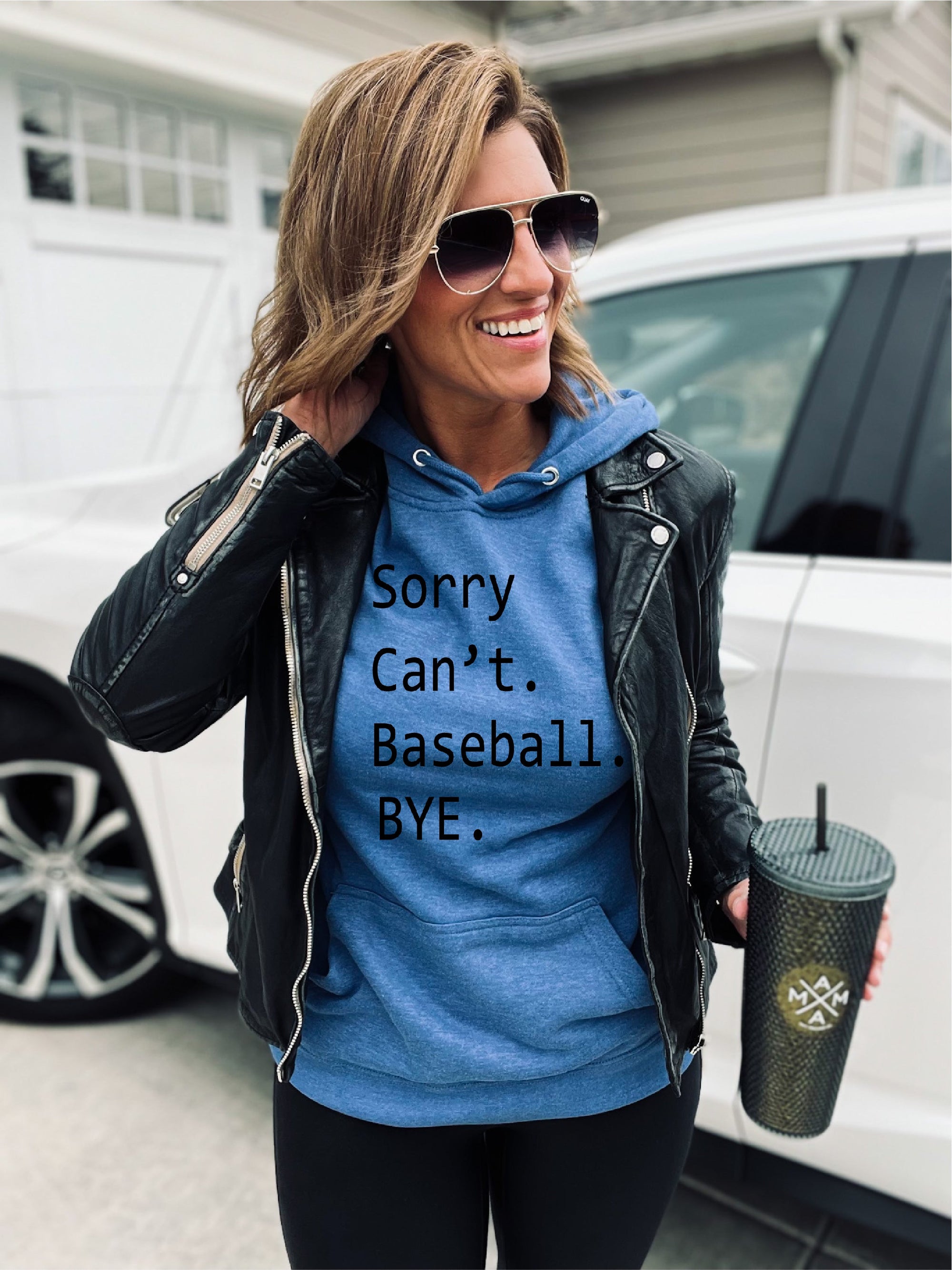 Sorry can't baseball French Terry hoodie Baseball hoodie Cotton heritage French Terry hoodie 