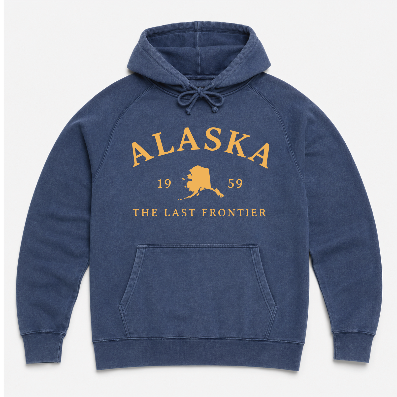 Alaska 1959 Hoodie Graphic Design Sweatshirt Lane Seven XS 
