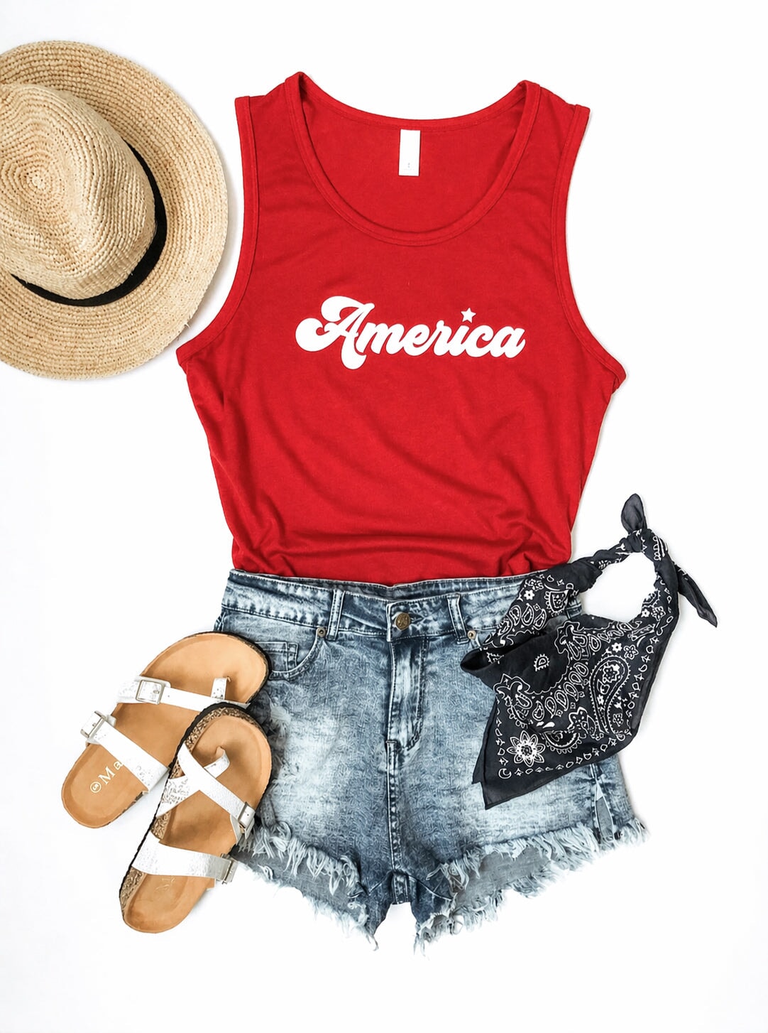 America unisex tank Patriotic unisex tank Bella Canvas 3480 tank 