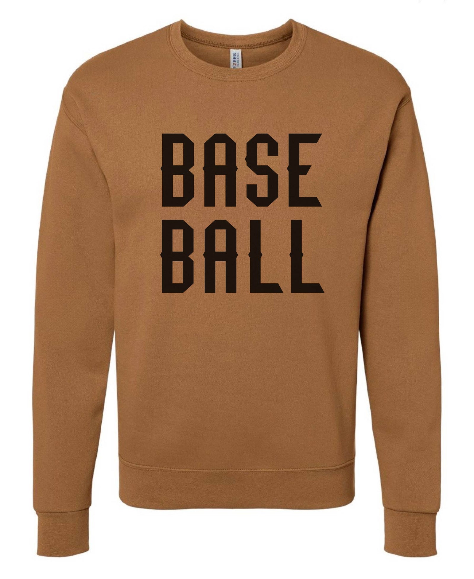 Baseball basic fleece sweatshirt baseball Gildan 18000 sweatshirt 