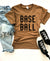 Baseball heavyweight tee baseball Lane seven heavyweight tee 
