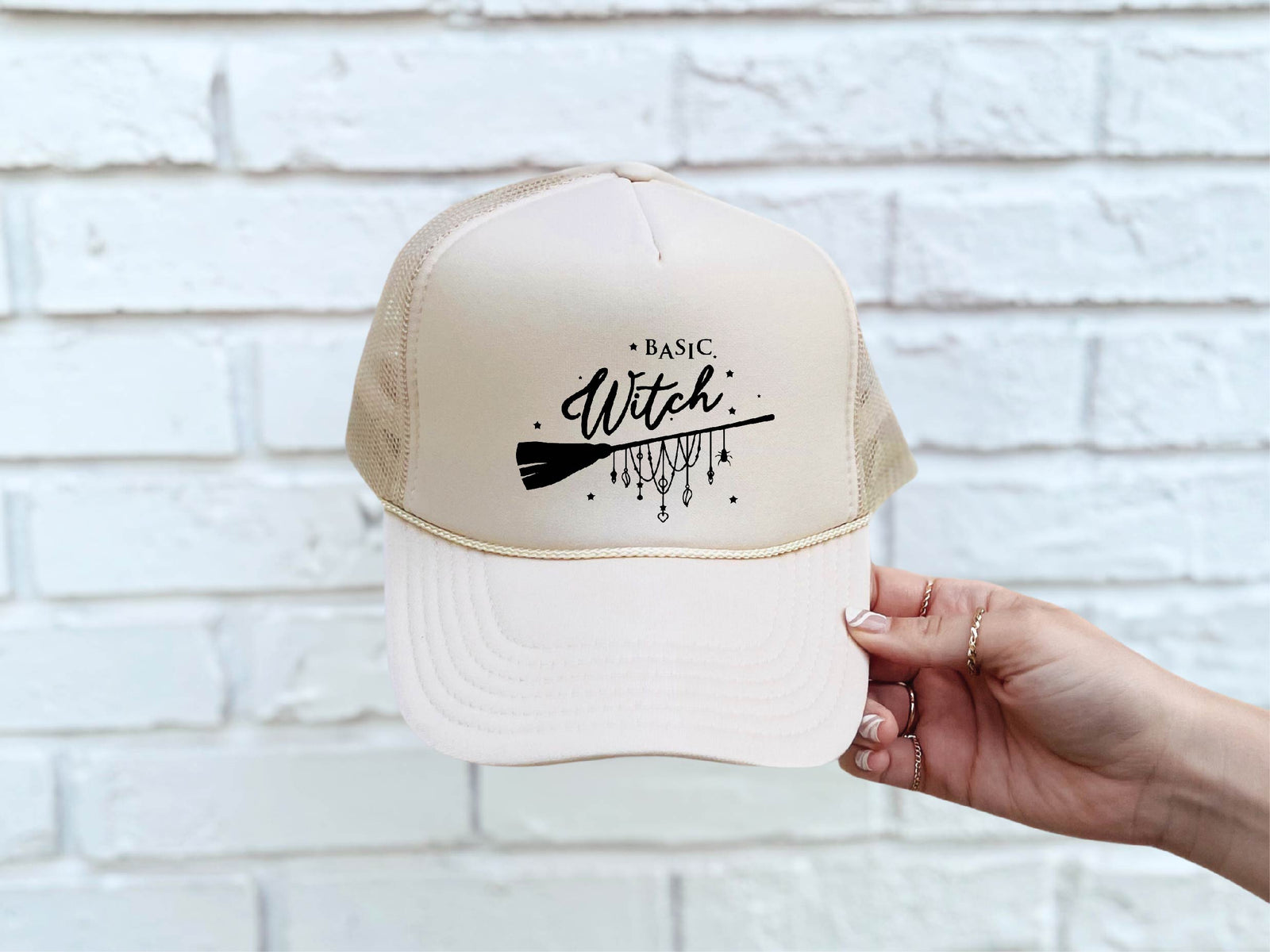 Basic witch foam trucker hat Hat Buck wholesale foam trucker 