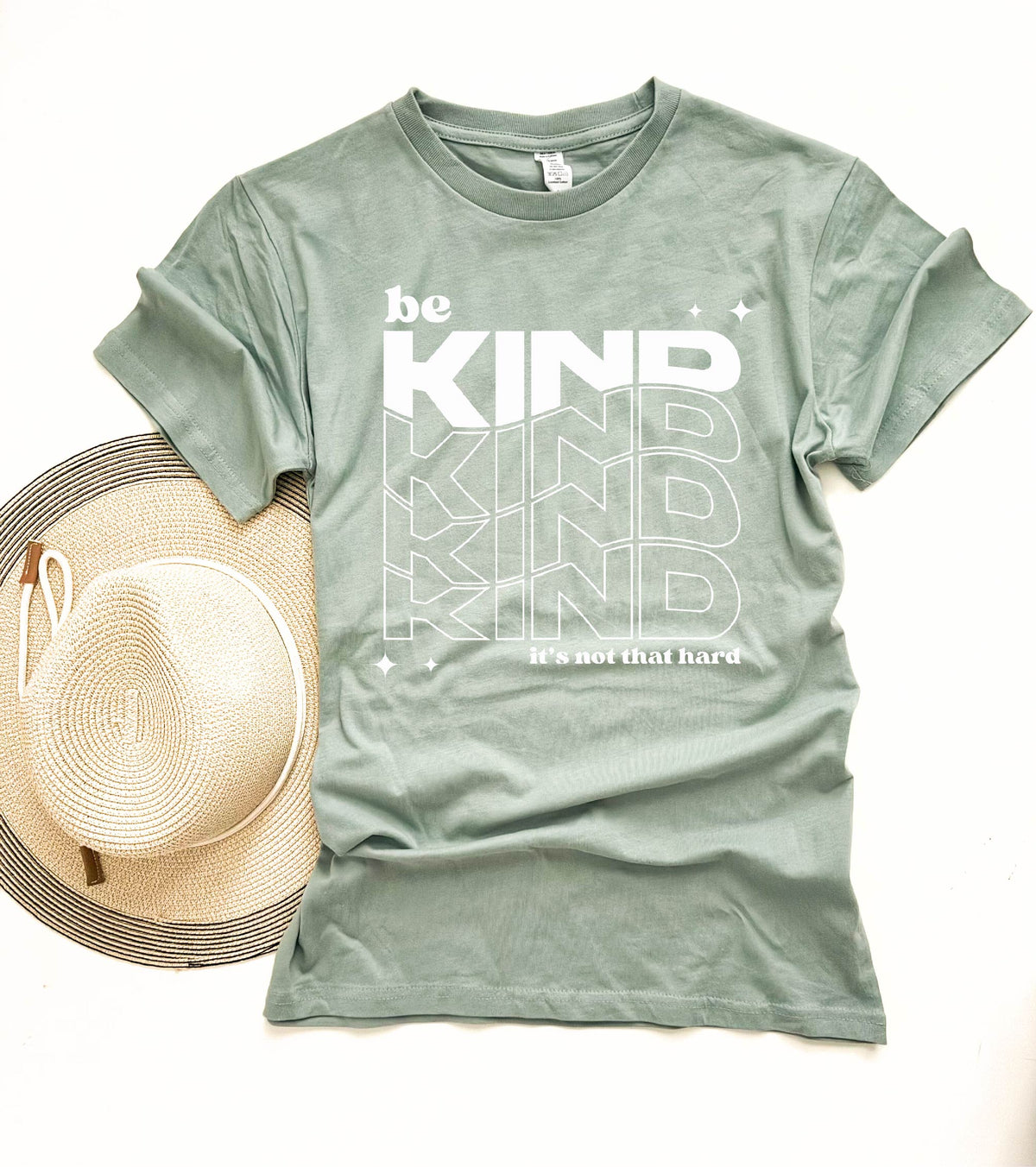 Be Kind not that hard heavyweight tee teacher, back to school Lane seven heavyweight tee 