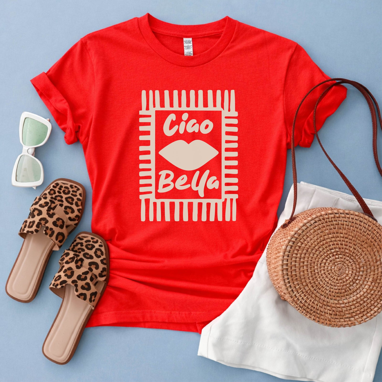 Ciao Bella tee Spring Bella Canvas 3001 