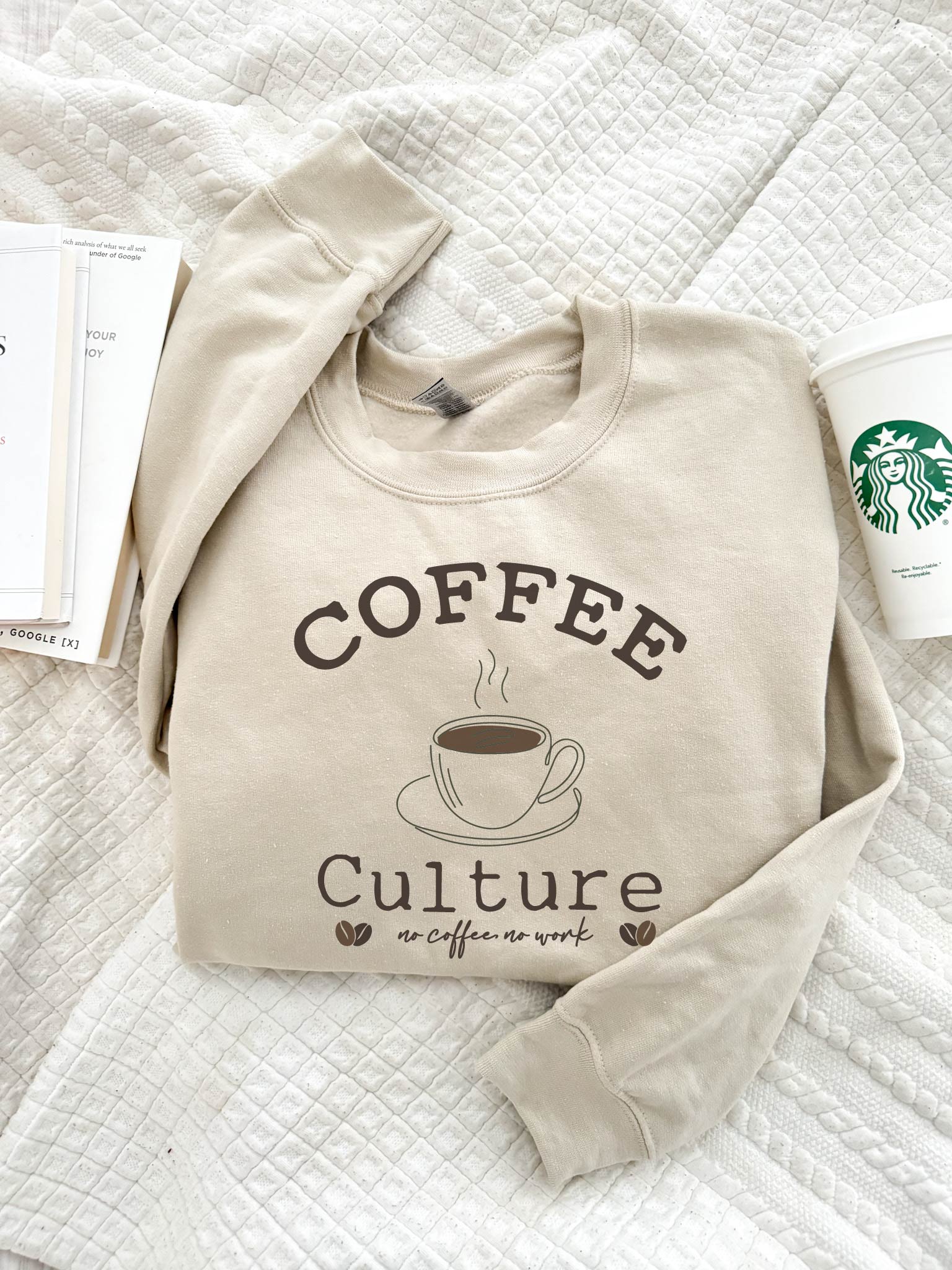 Coffee culture basic sweatshirt coffee Gildan 18000 sweatshirt 