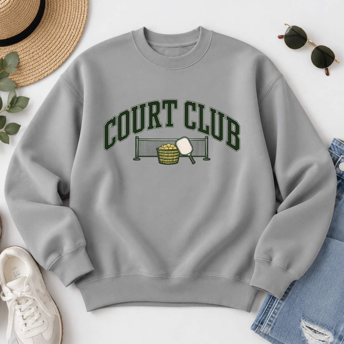Court Club Sweatshirt hobbies Gildan 
