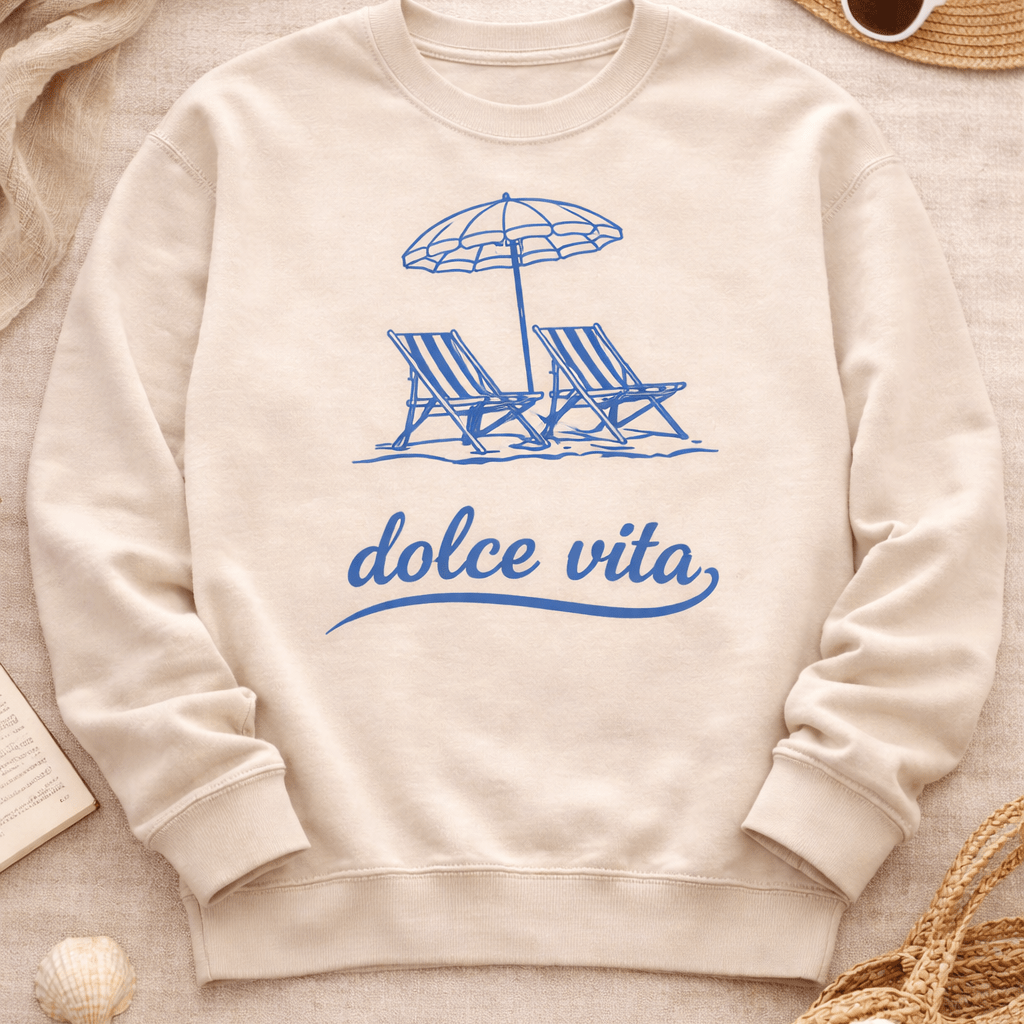 Dolce Vita Sweatshirt Graphic Design Sweatshirt Lane Seven 