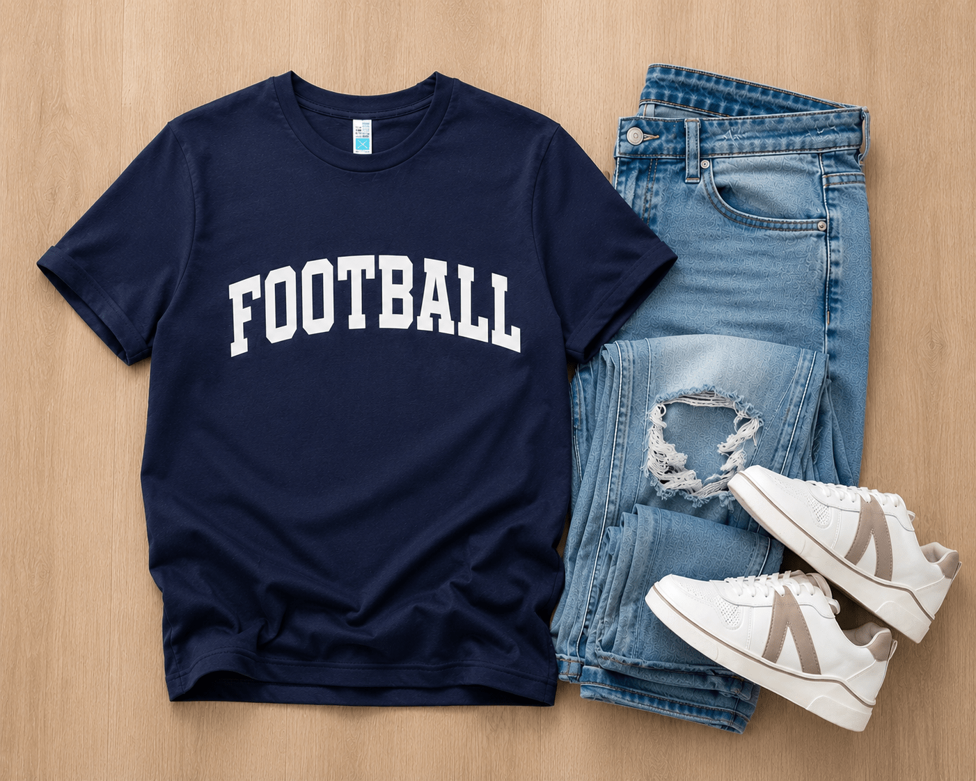 Football arch heavyweight tee football Lane seven heavyweight tee XS Maroon 