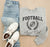 Football social club basic sweatshirt words Gildan 18000 sweatshirt 