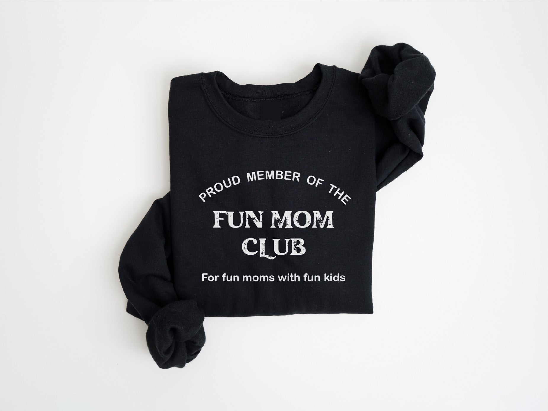 Fun mom club fleece sweatshirt mom Lane seven unisex sweatshirt 