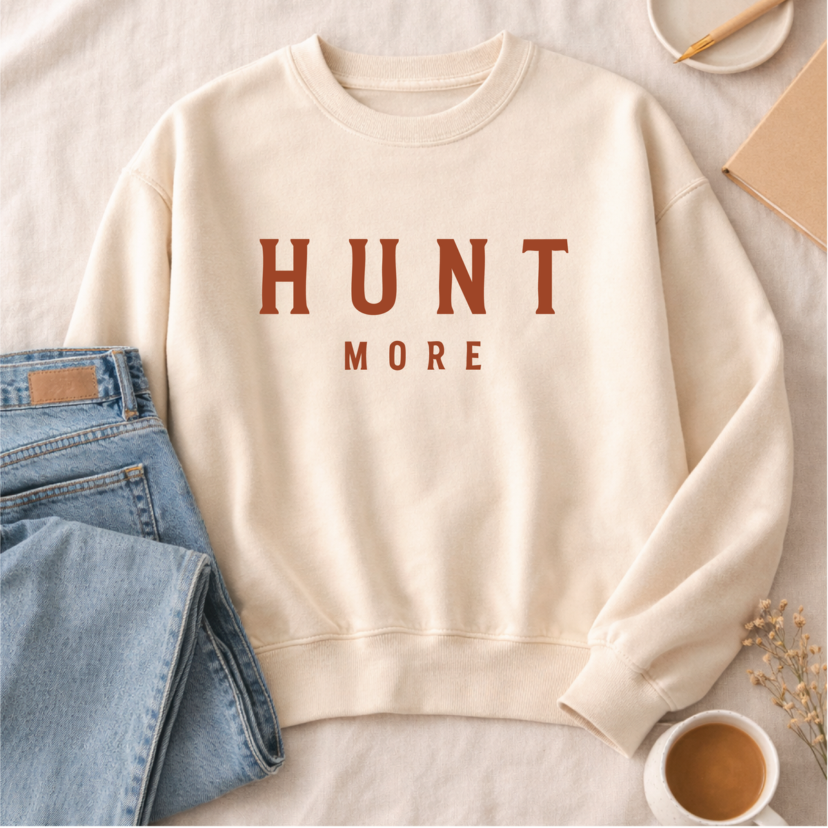 Hunt More Sweatshirt camo Lane Seven 