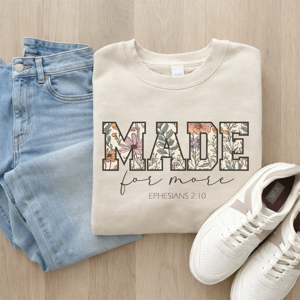 Made For More Sweatshirt Graphic Design Sweatshirt Lane Seven 