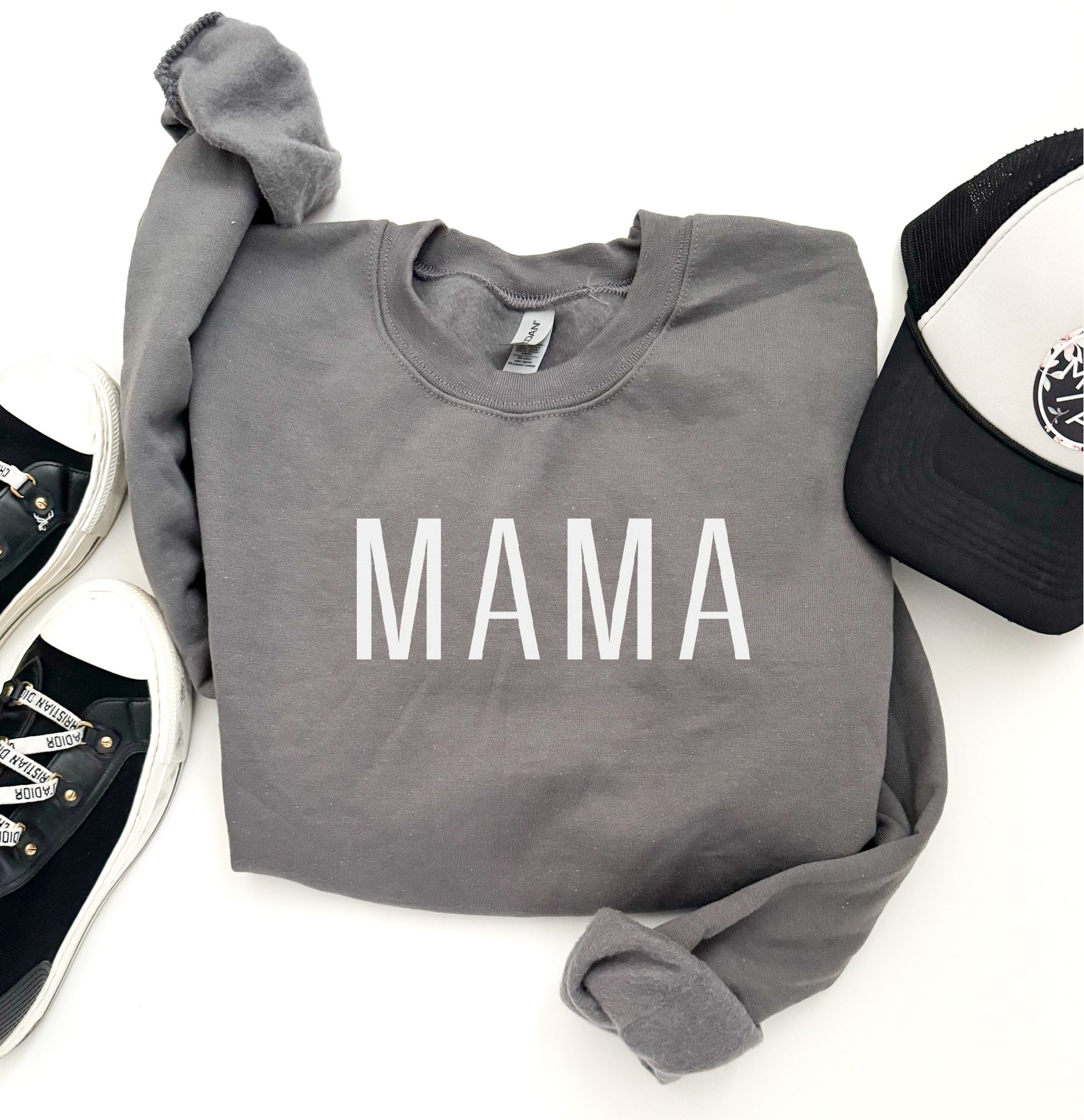 Mama basic sweatshirt Mama Jerzees 562MR 