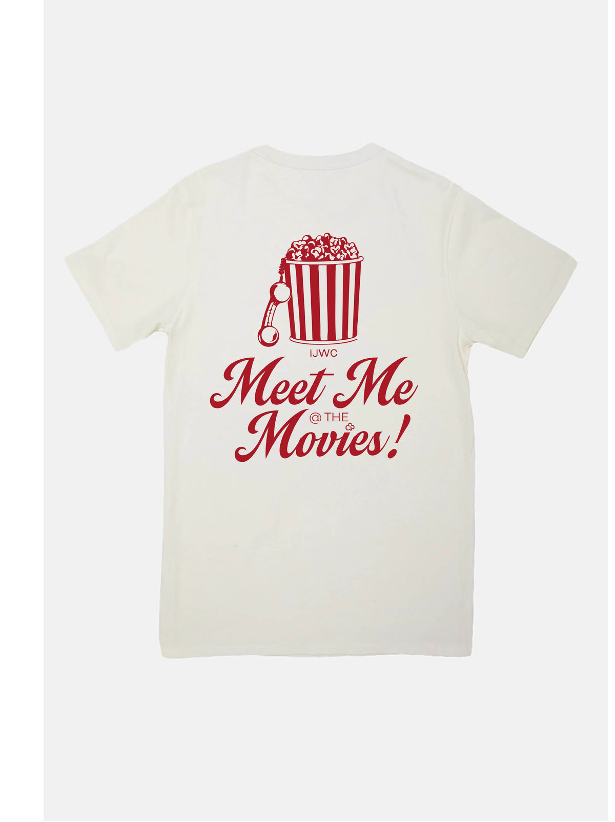 Meet me at the Movies comfort colors front and back print tee IJWC Comfort Colors tee 