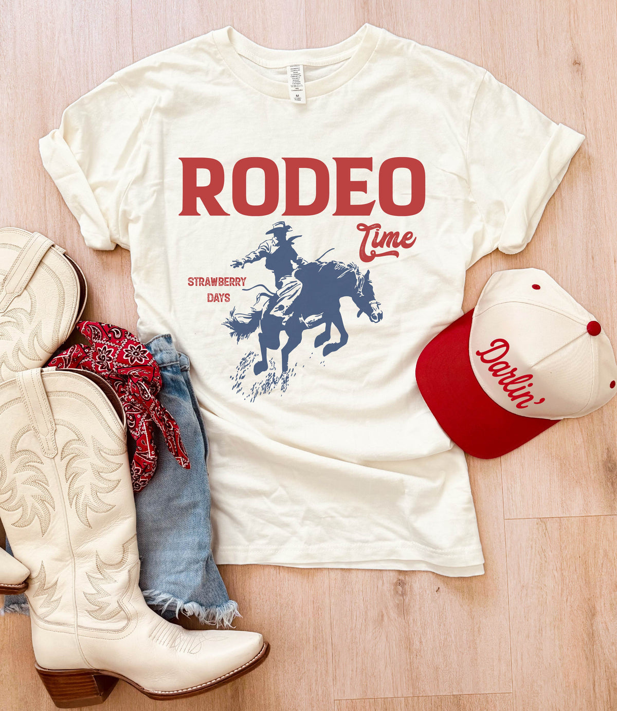 Rodeo time heavyweight tee summer Lane seven heavyweight tee 