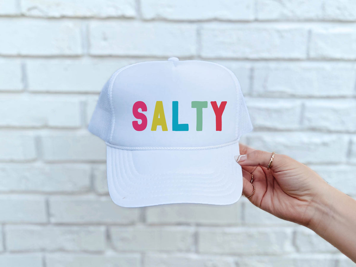 Salty foam trucker hat Hat Buck wholesale foam trucker 