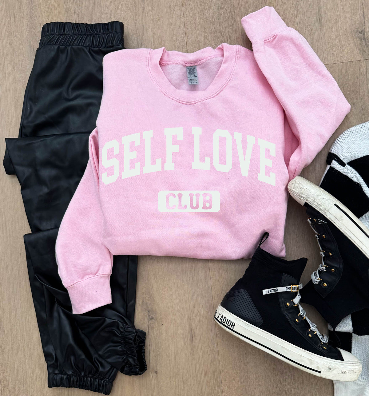 Self Love club basic sweatshirt Valentines Gildan 18000 sweatshirt 