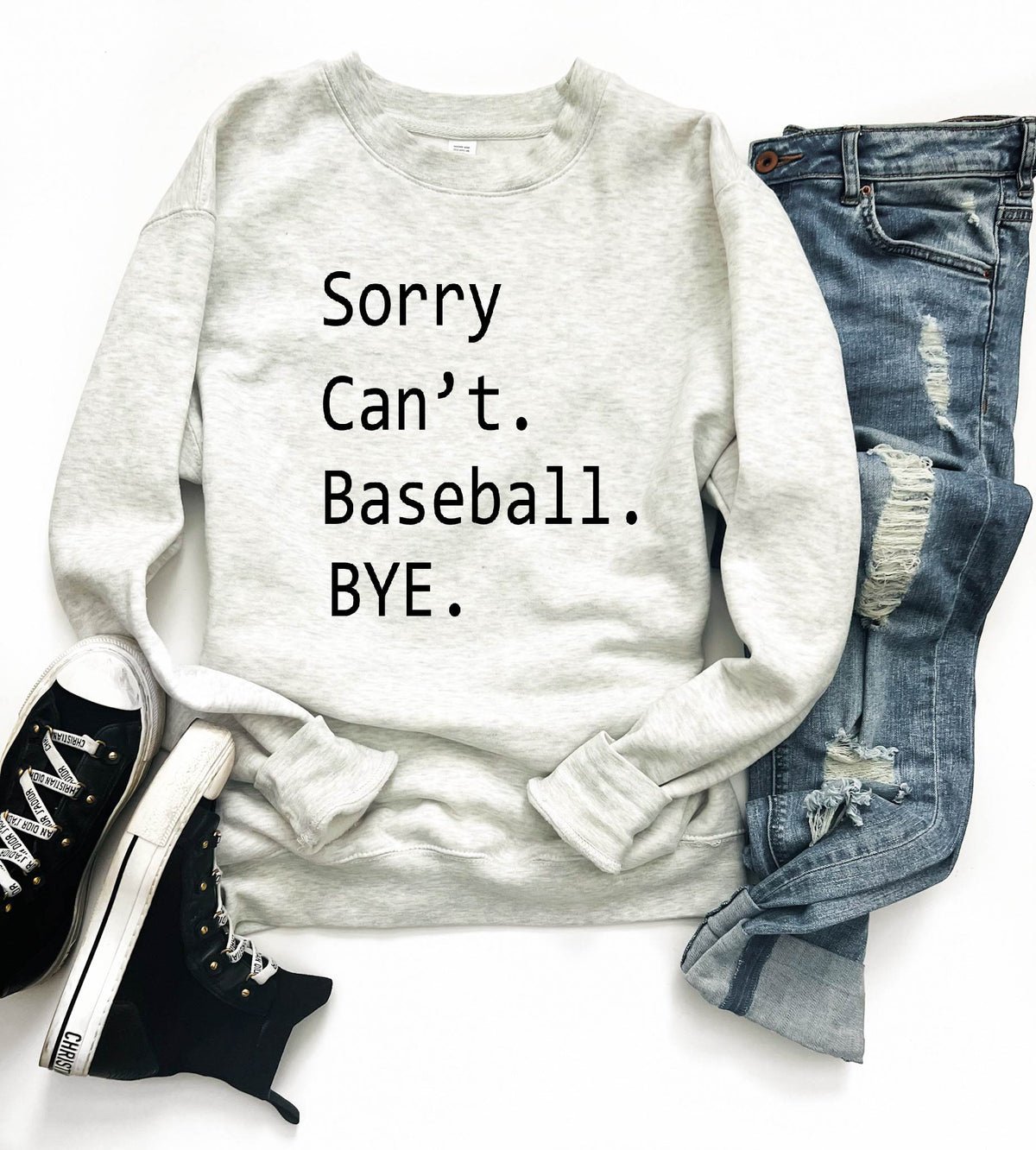 Sorry can&#39;t baseball fleece sweatshirt baseball Lane seven fleece 