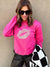 Sparkle kiss basic sweatshirt Valentines Gildan 18000 sweatshirt 