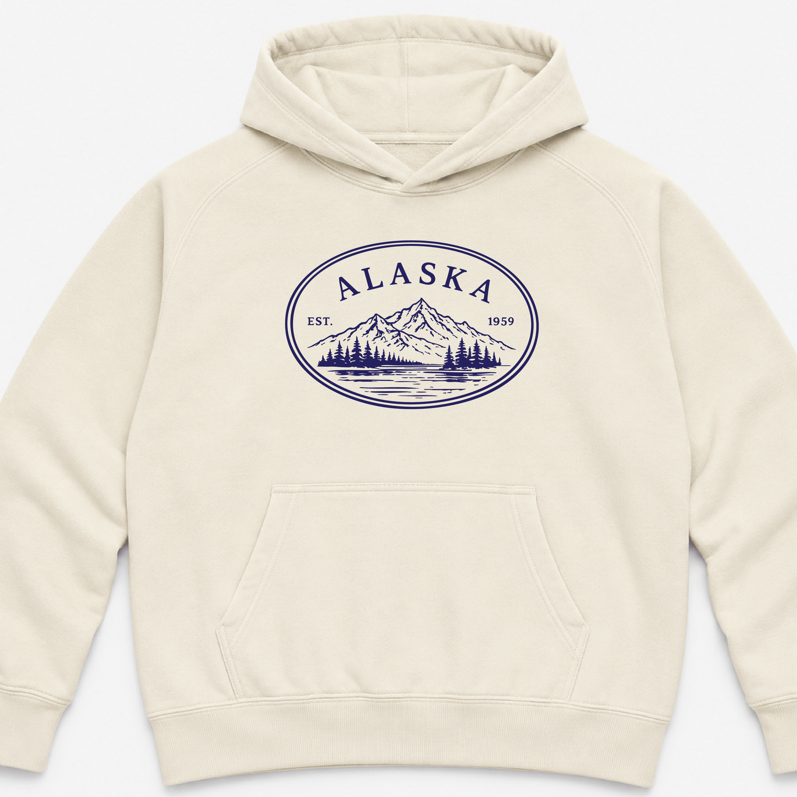 Summit Emblem Sweatshirt Alaska Lane Seven LST004 XS 