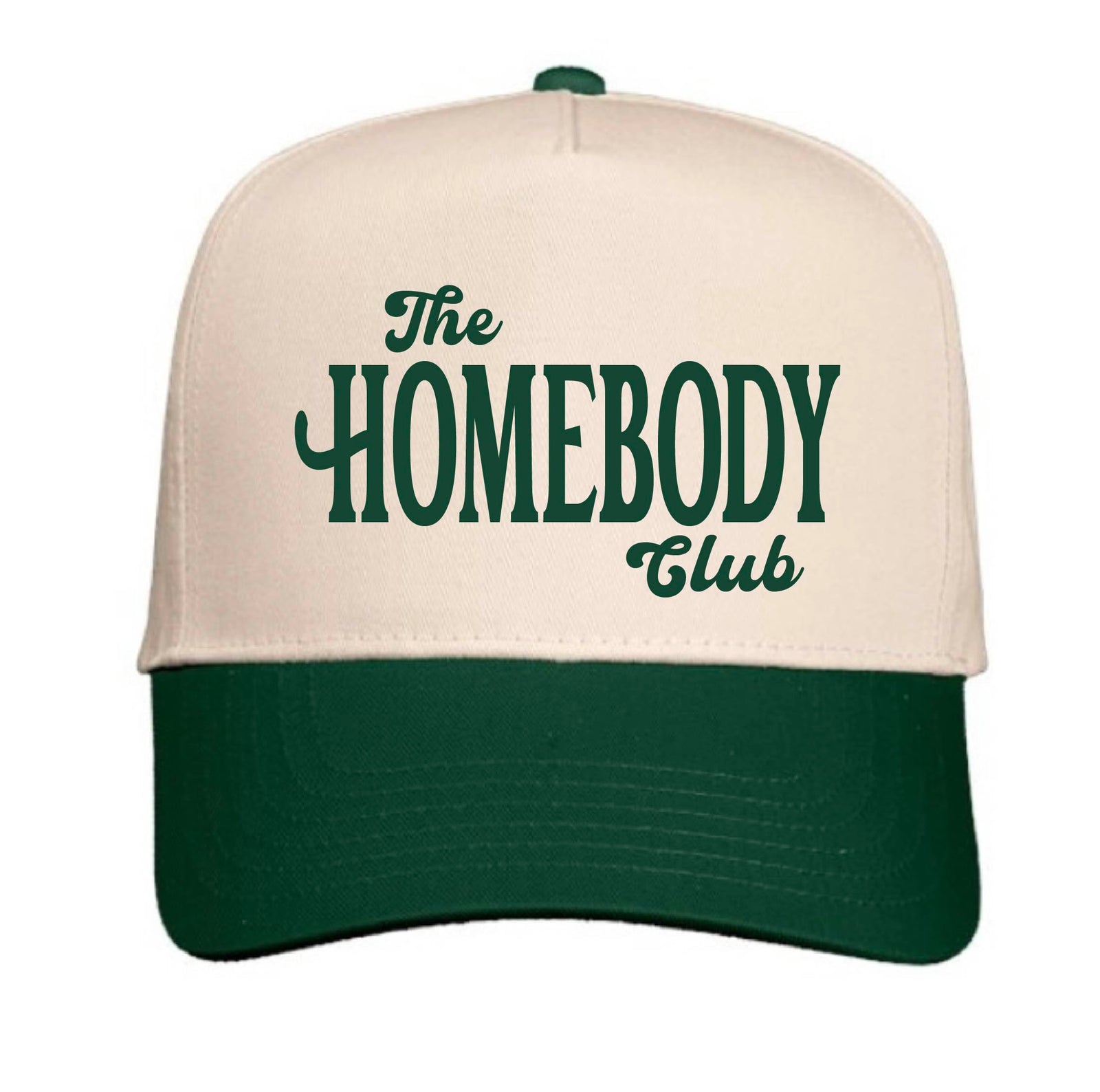 The homebody club two toned ball cap Hat Otto 5 panel ball cap 