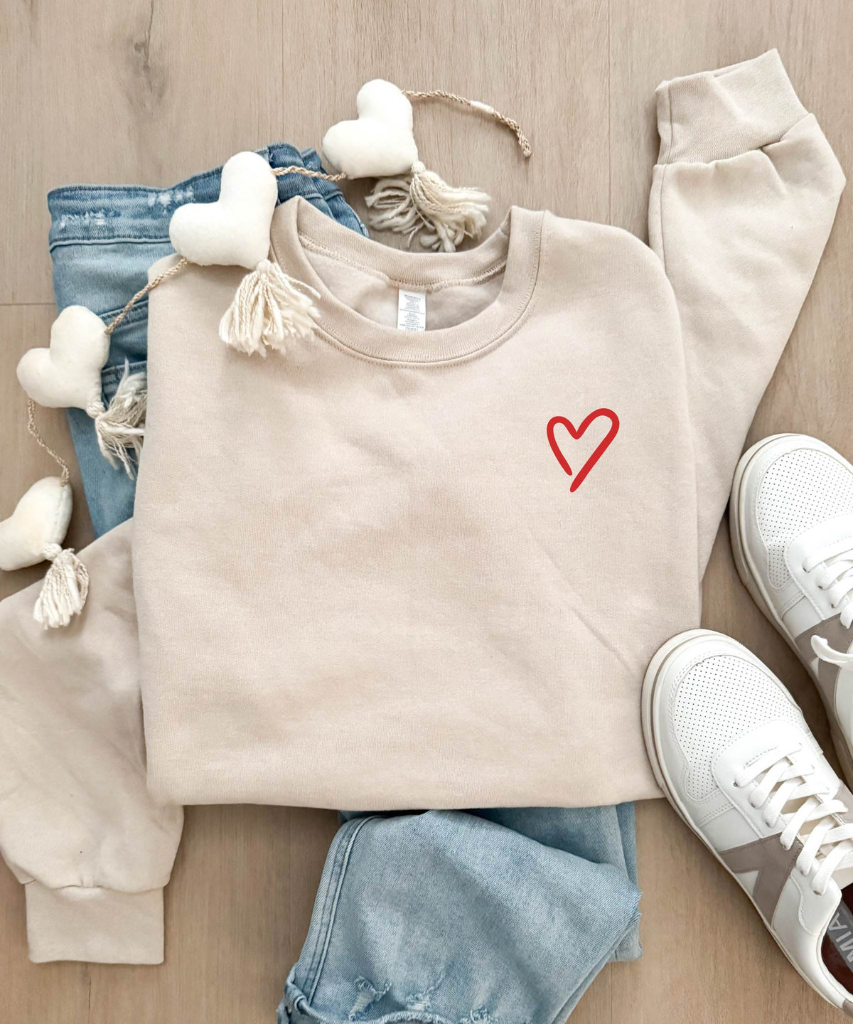 You are loved beyond measure back print basic sweatshirt Valentines Gildan 18000 sweatshirt 