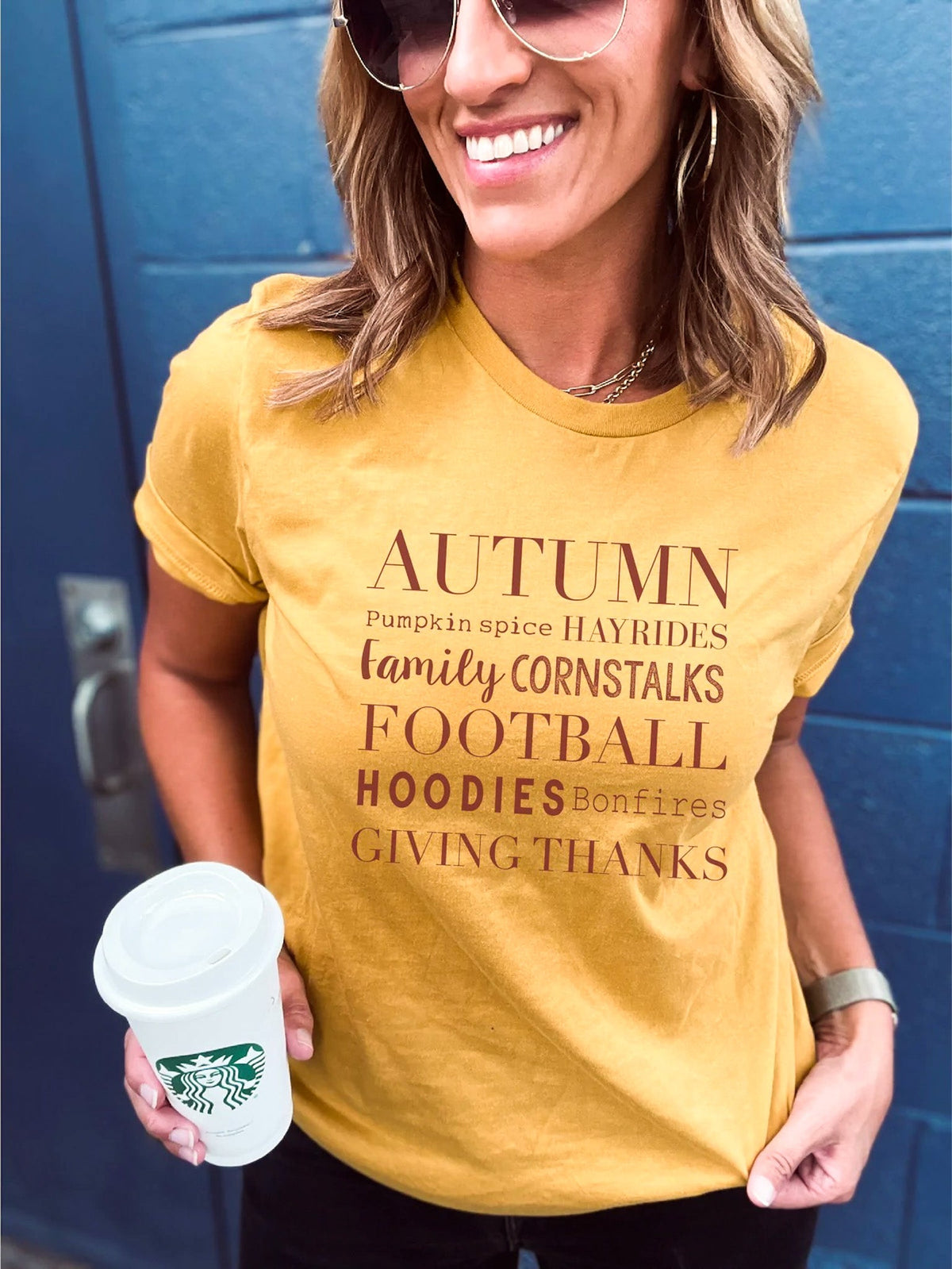 Autumn tee- Black September Black September fall tee Bella Canvas 3001 