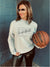 Basketball words basic sweatshirt Basketball collection Gildan 18000 sweatshirt 