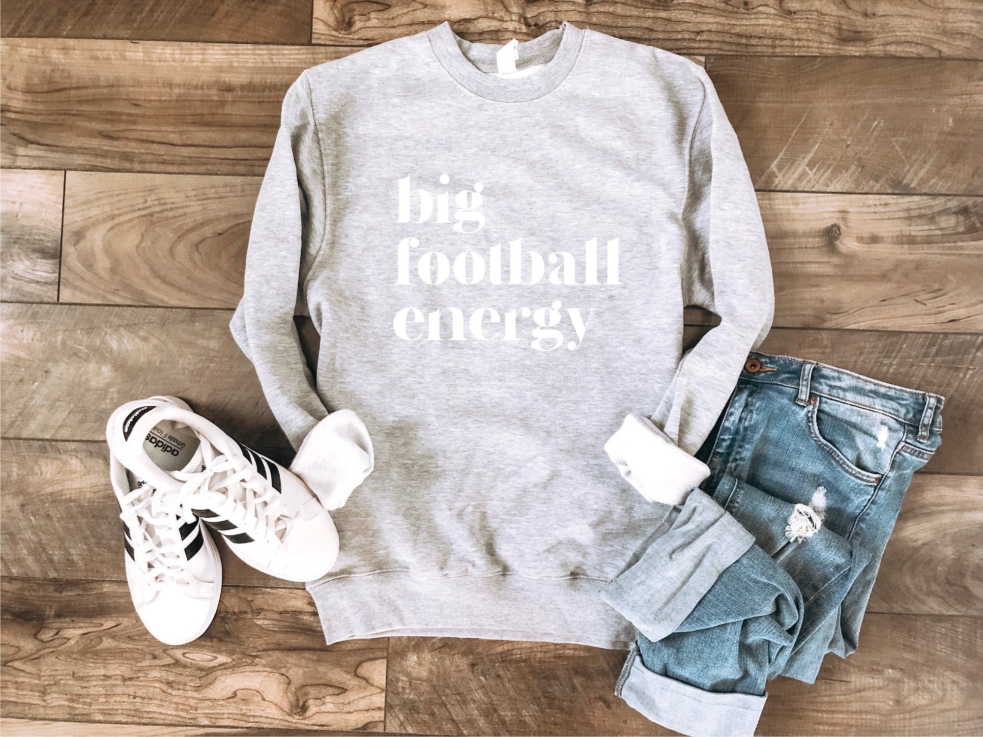 Big football energy basic sweatshirt Football collection Gildan 18000 sweatshirt 