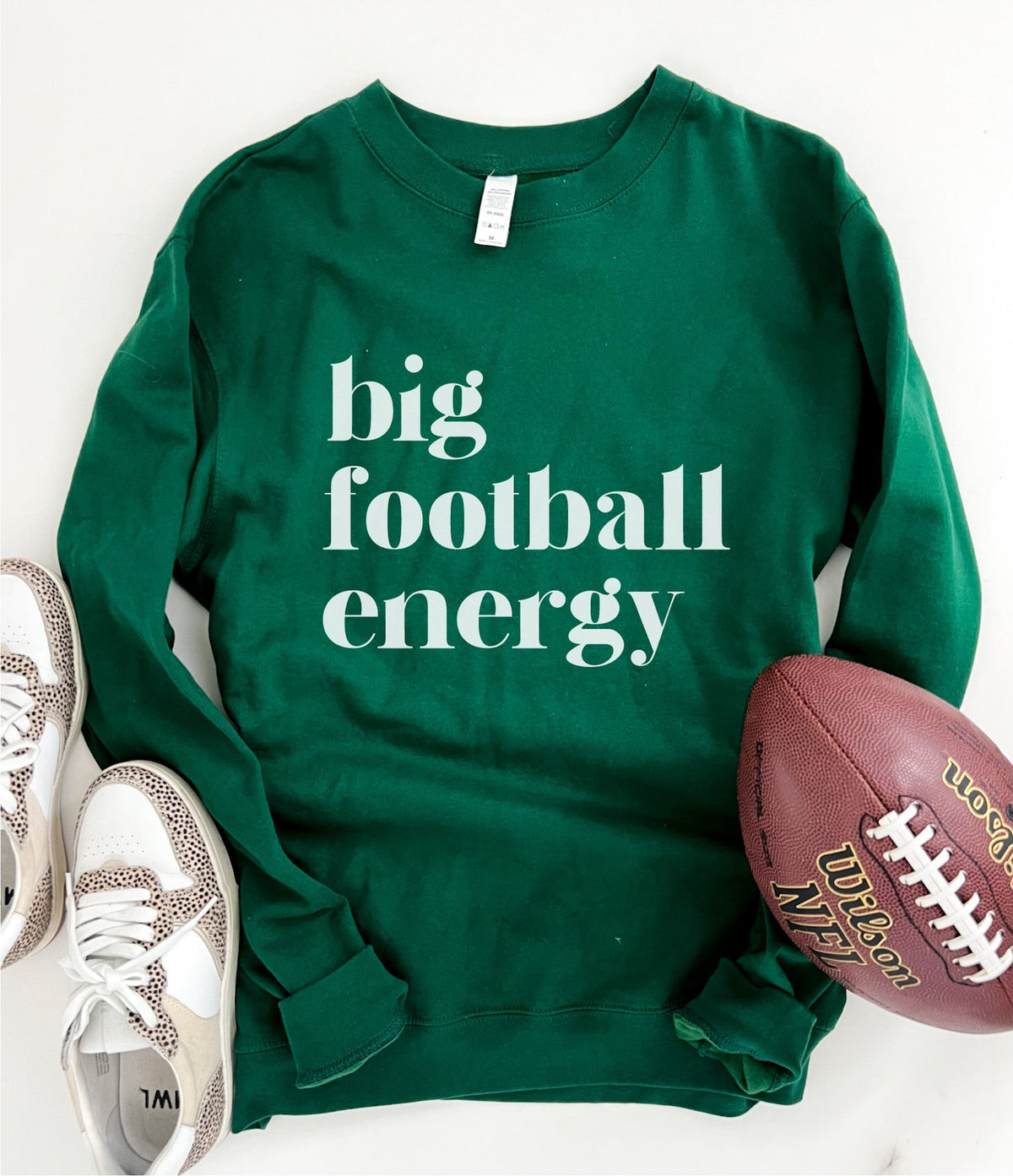 Big football energy basic sweatshirt Football collection Gildan 18000 sweatshirt 