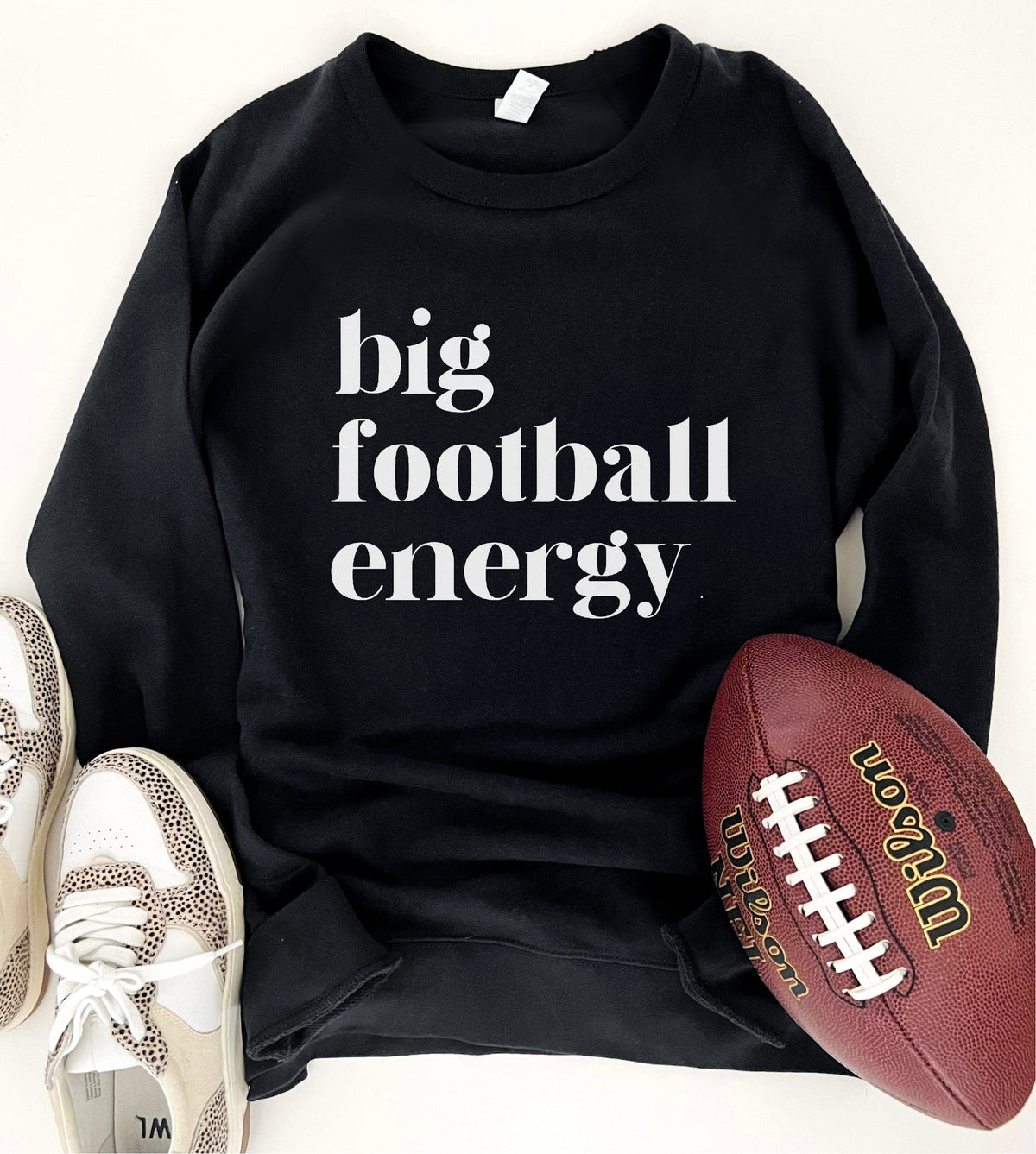 Big football energy basic sweatshirt Football collection Gildan 18000 sweatshirt 