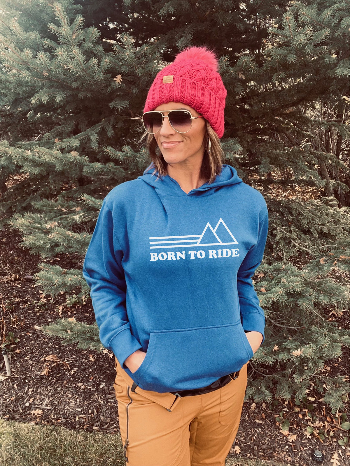 Born to ride lightweight fleece hoodie Miscellaneous sweatshirt Cotton heritage lightweight fleece hoodie 