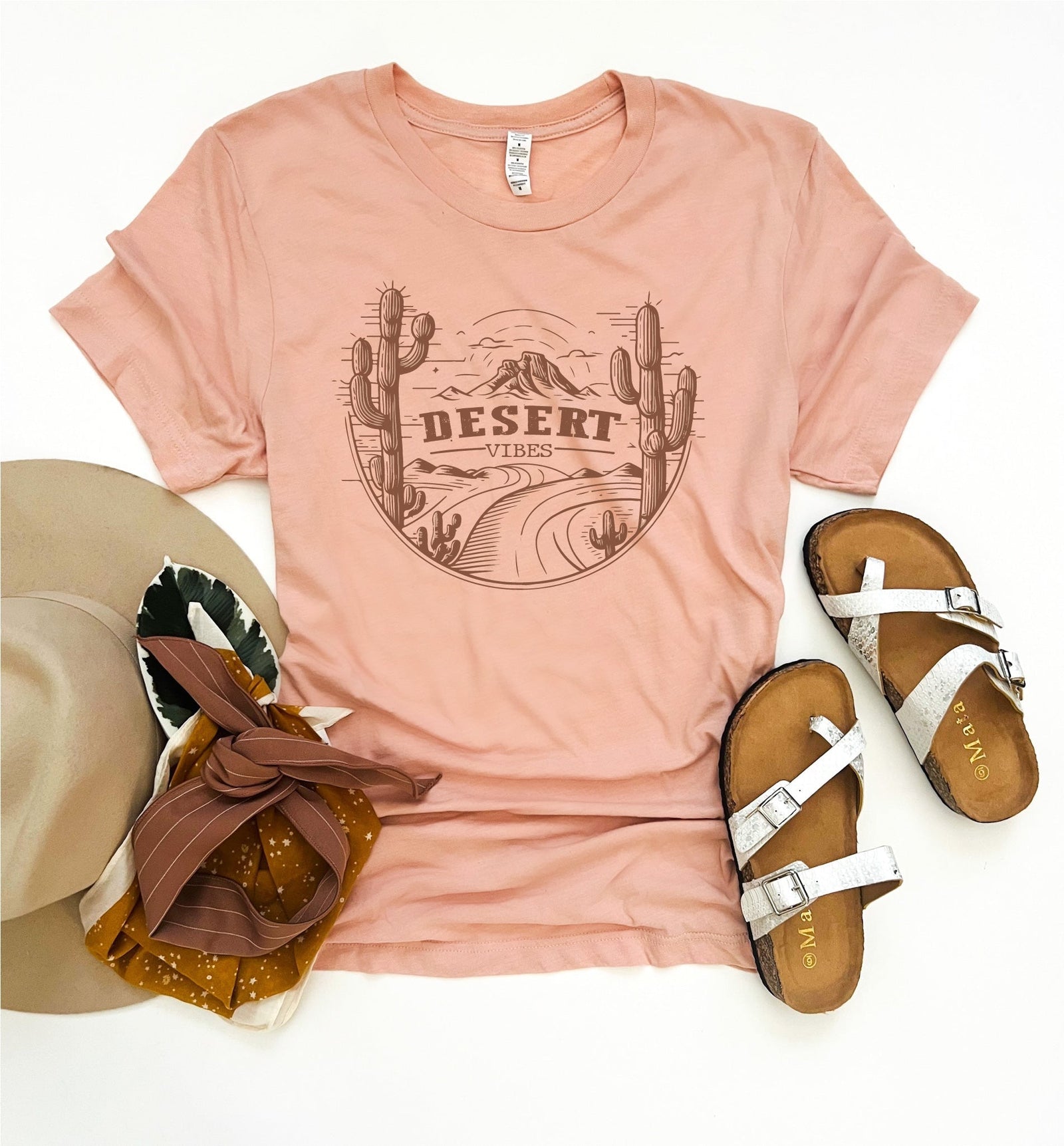 Desert vibes tee Spring tee Lane seven 