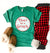 Don't be a grinch tee Short sleeve holiday tee Bella Canvas 3001 grass green 