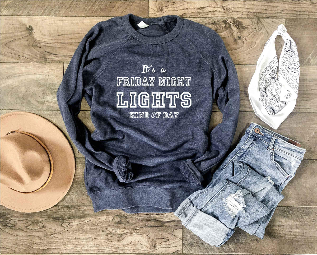 Friday night lights french terry raglan Football french Terry Lane seven French Terry raglan 