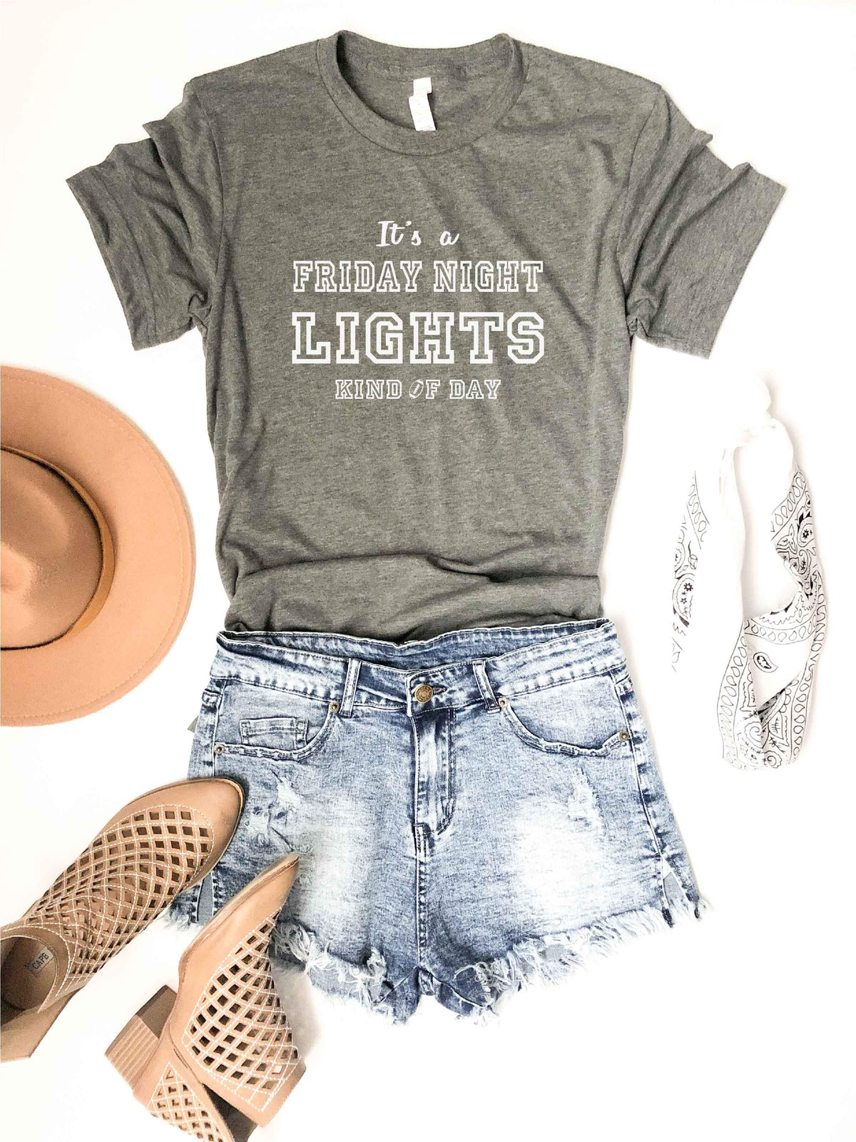 Friday night lights tee Short sleeve football tee Bella canvas and Next Level 