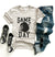 Gameday grunge hockey tee Short sleeve hockey tee Bella canvas 3001 cool grey 