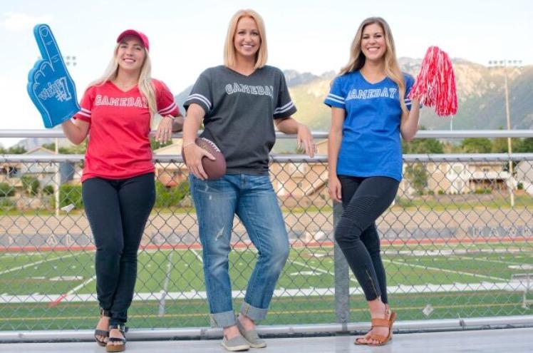 Gameday womens varsity tee Varsity gameday tee LAT womens varsity tee 