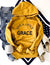 Give a little grace french terry hoodie Fall French Terry hoodie Lane seven and cotton heritage French Terry raglans XS Mustard(regular fleece material) 