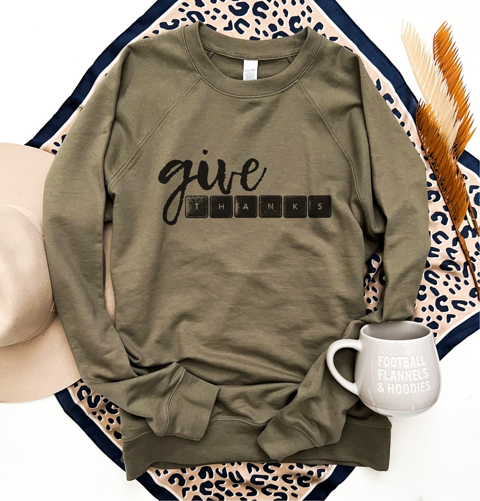 Give thanks french terry raglan Fall French Terry raglan Cotton heritage French Terry raglan XS Mustard 
