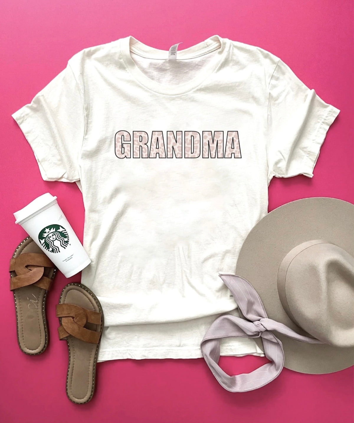 Grandma leopard tee Short sleeve mom tee Bella Canvas 3001 