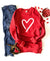 Heart fleece sweatshirt Valentines sweatshirt Independent Trading company lightweight hoodie 