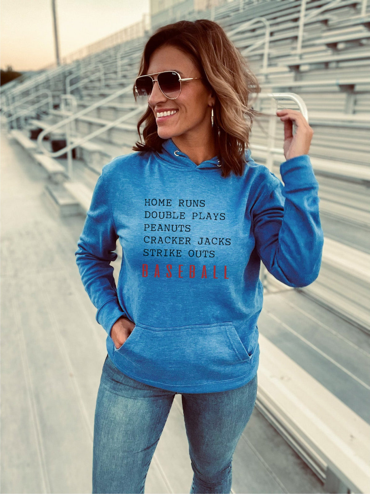 Homeruns double plays french terry hoodie Baseball french Terry raglan Lane seven French Terry raglan 