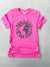 Humanity is our race tee Short sleeve inspirational tee Bella Canvas 3001 XS Charity pink 