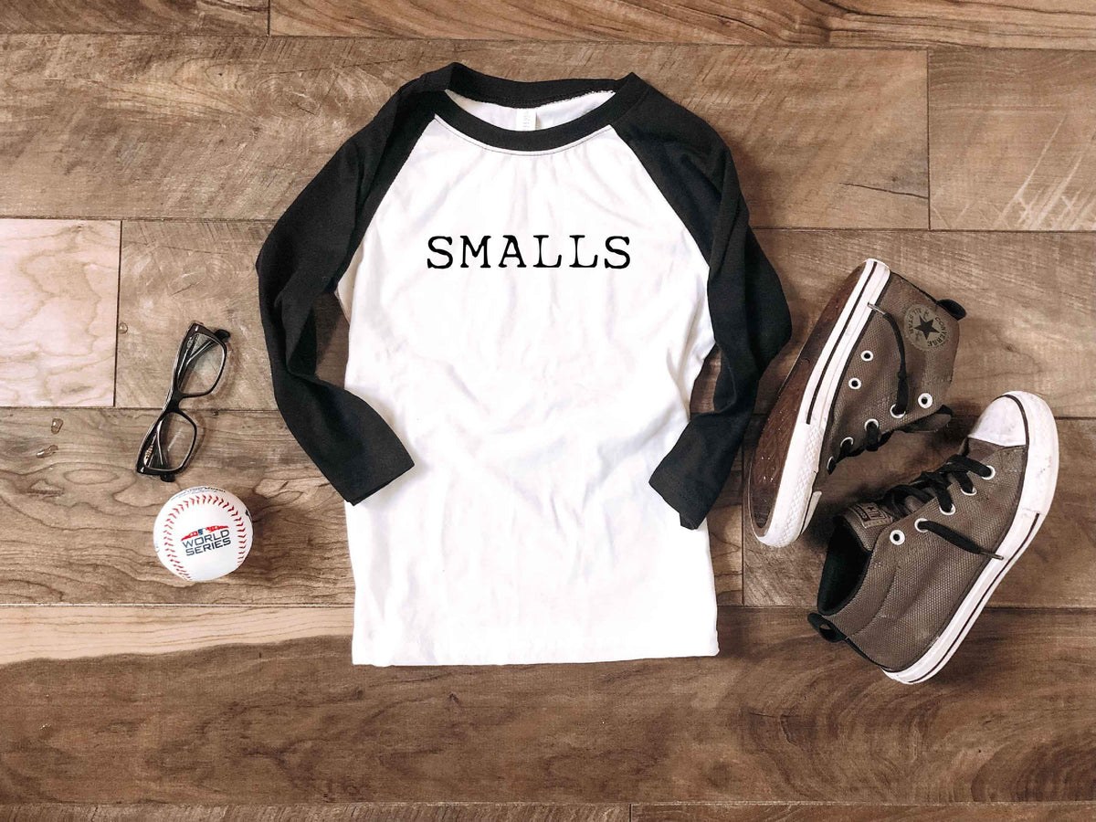 Kids and adults Smalls baseball tee Kids baseball tee Bella canvas youth baseball tee 
