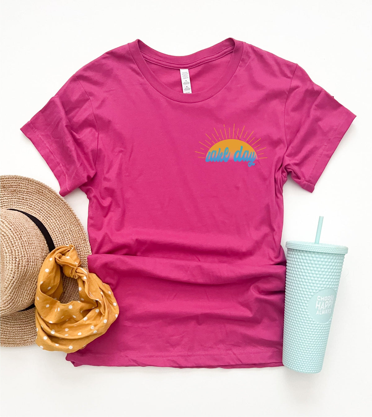 Lake day tee Short sleeve lake tee Bella Canvas 3001 