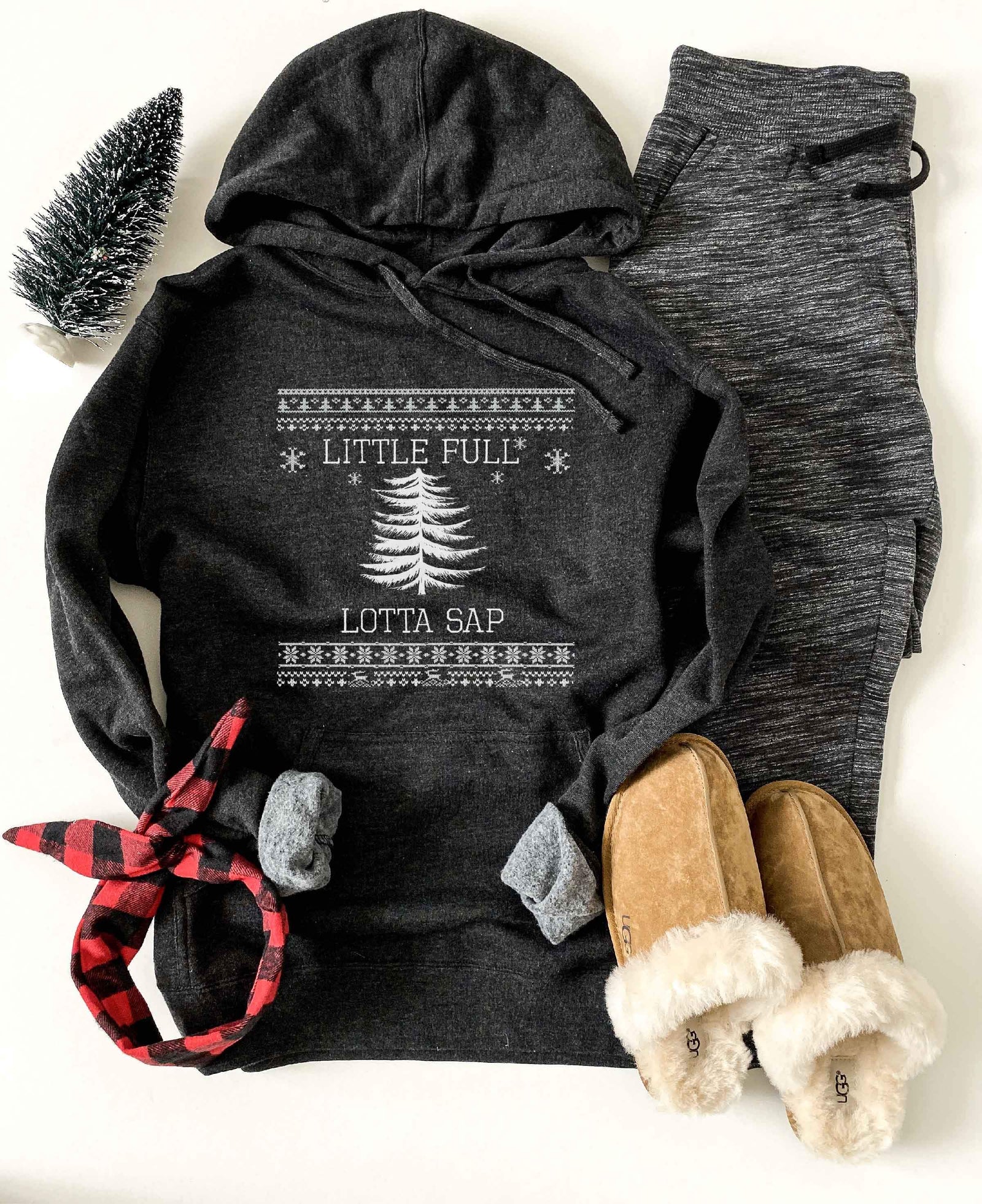 Little full lotta sap french terry hoodie Holiday French Terry raglan lane seven french terry hoodie 