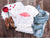 Love watercolor tee Short sleeve valentines day tee Bella Canvas 3001 Natural 