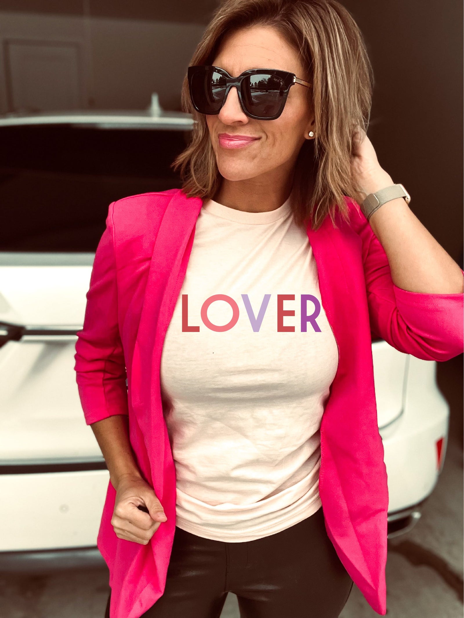 Lover tee Short sleeve valentines day tee Bella canvas 3001 